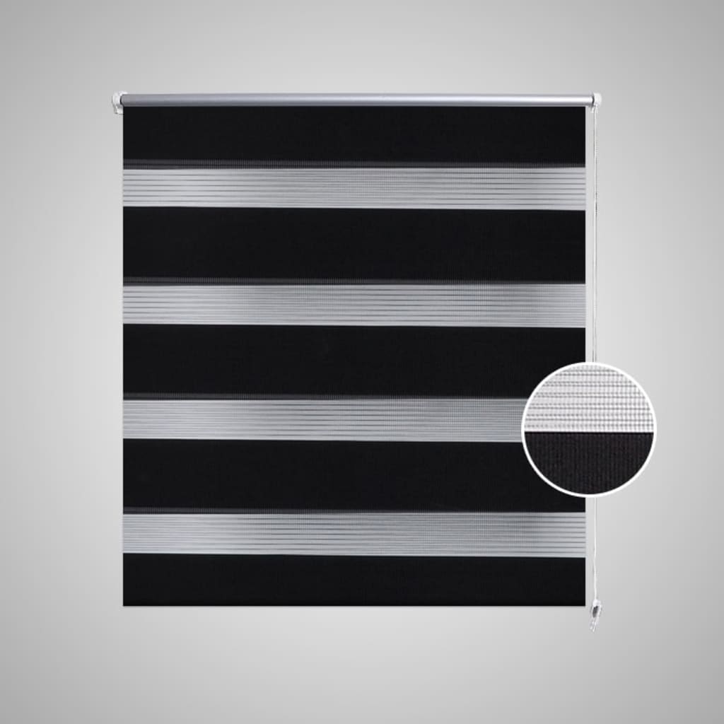 Zebra rullakaihdin 40 x 100 cm musta - Sisustajankoti.fi