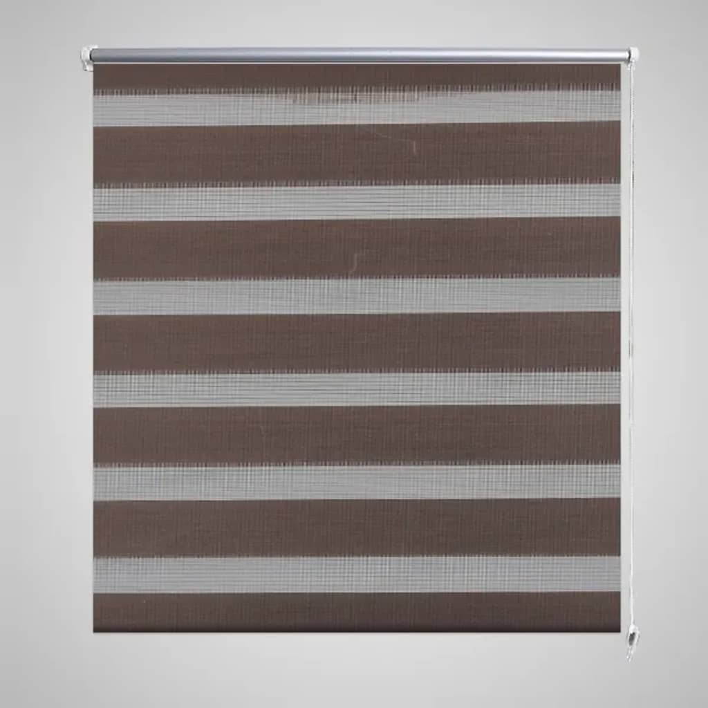 Zebra rullakaihdin 40 x 100 cm kahvinruskea - Sisustajankoti.fi