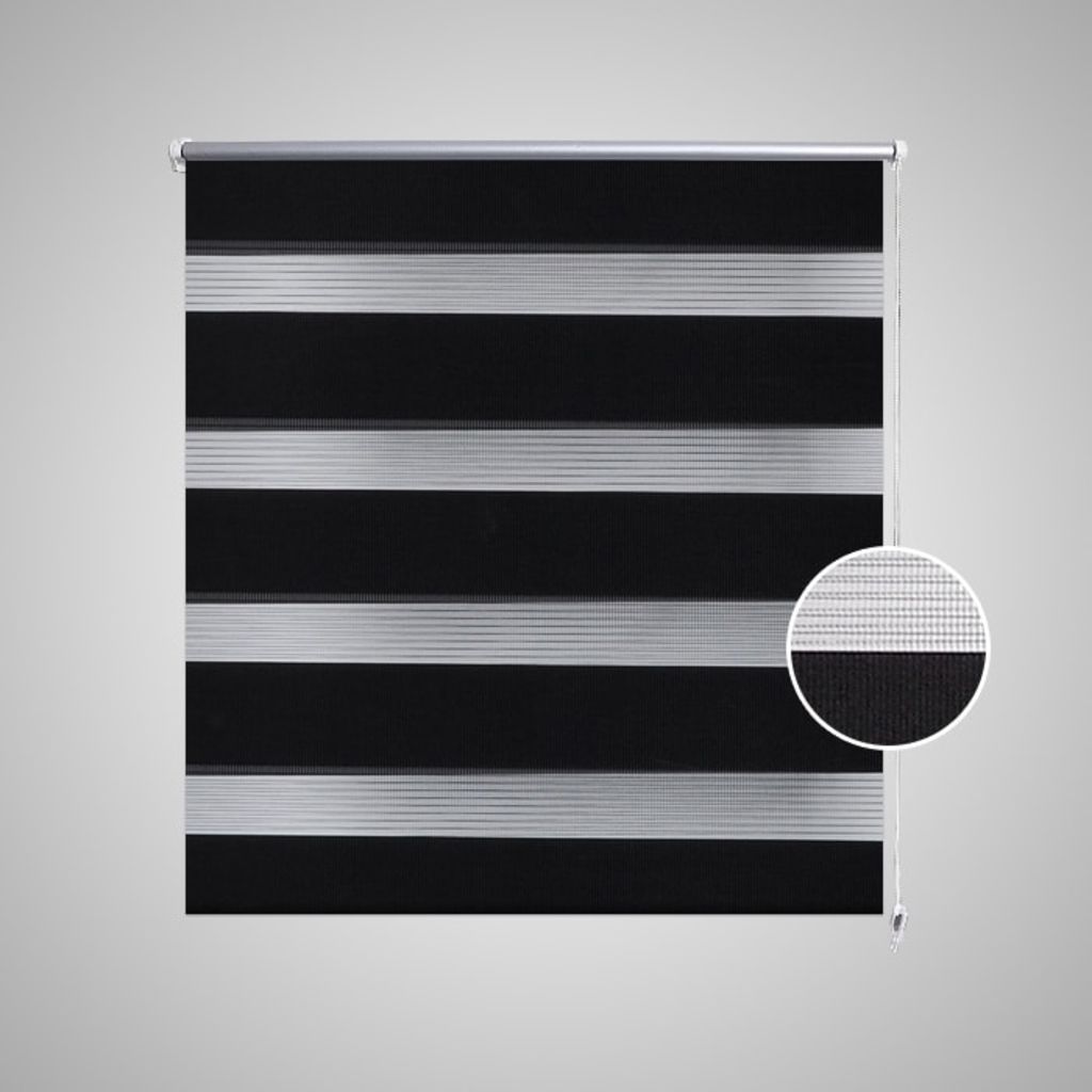 Zebra rullakaihdin 60 x 120 cm musta - Sisustajankoti.fi