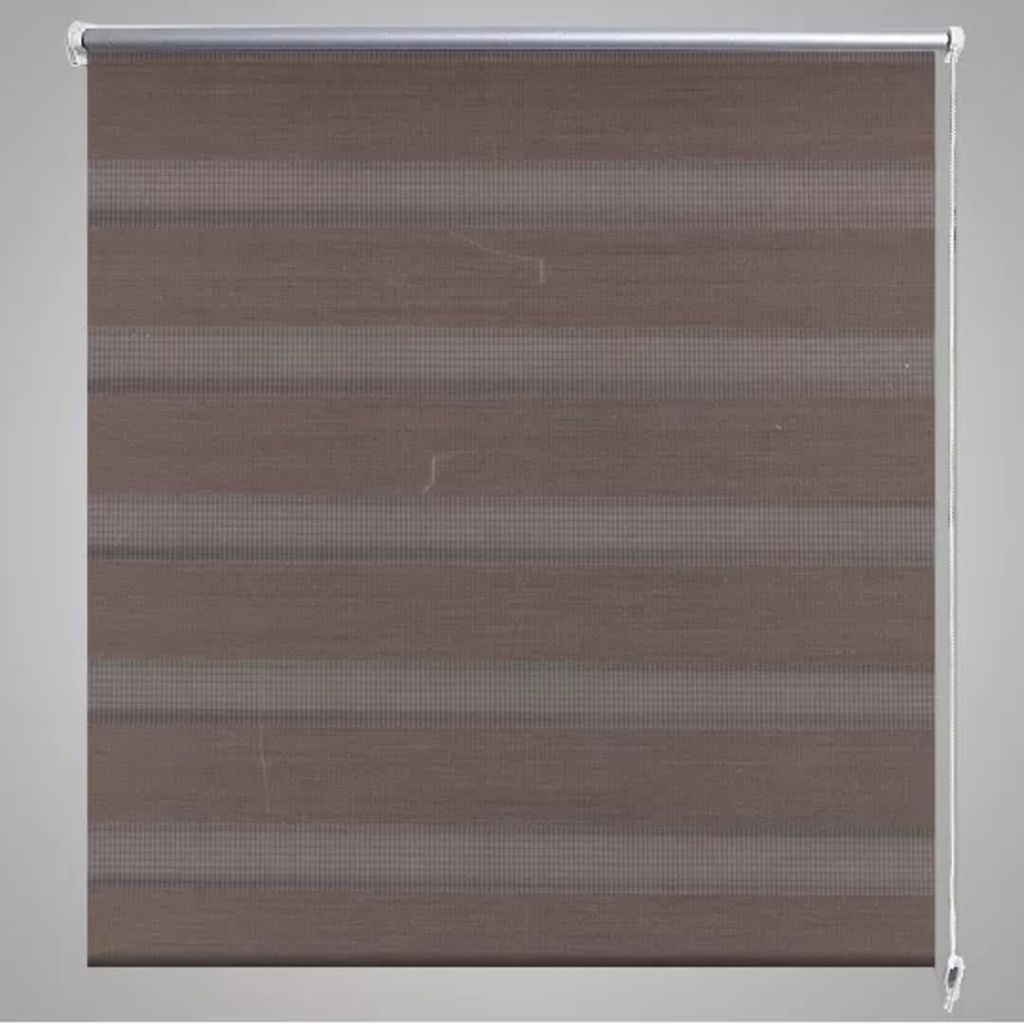 Zebra rullakaihdin 70 x 120 cm kahvinruskea - Sisustajankoti.fi