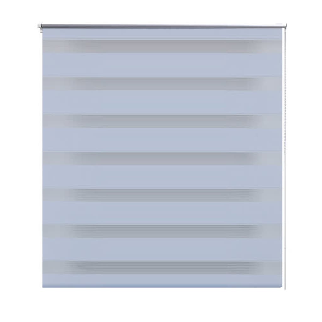 Zebra rullakaihdin 80 x 150 cm valkoinen - Sisustajankoti.fi