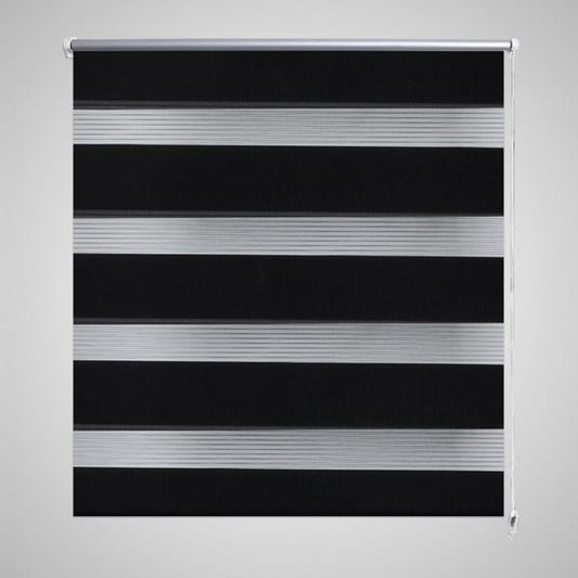 Zebra rullakaihdin 80 x 150 cm musta - Sisustajankoti.fi
