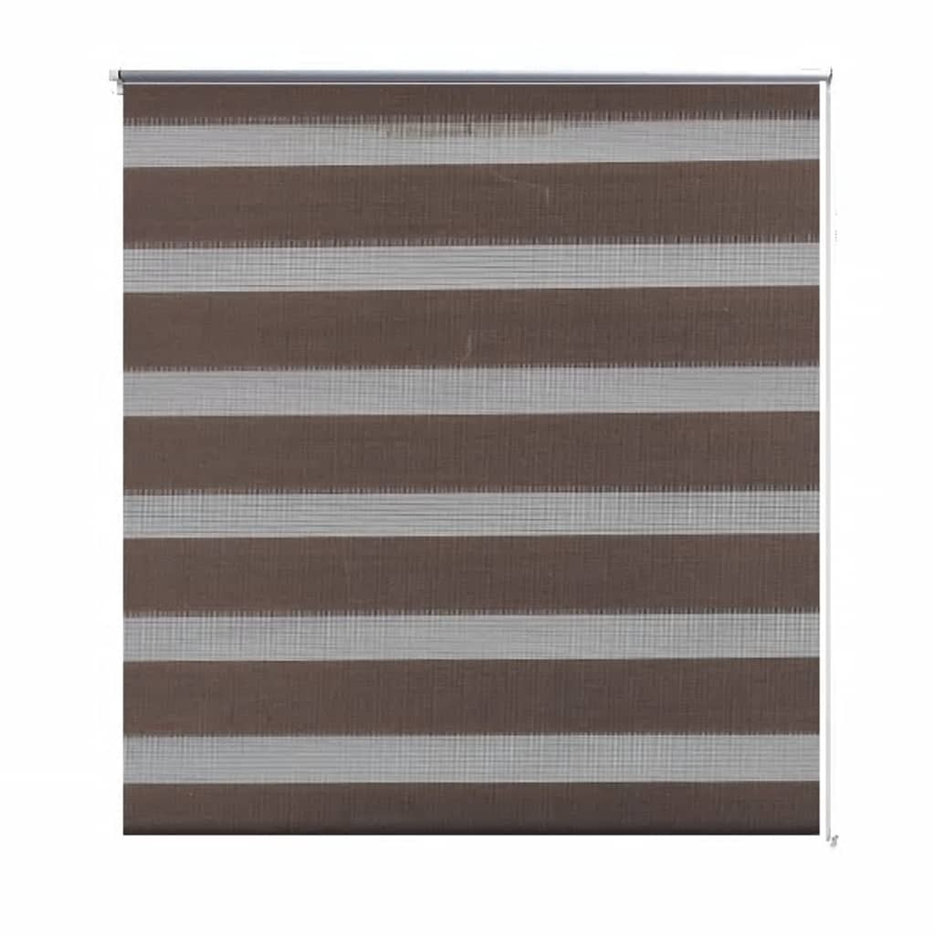 Zebra rullakaihdin 120 x 230 cm kahvinruskea - Sisustajankoti.fi