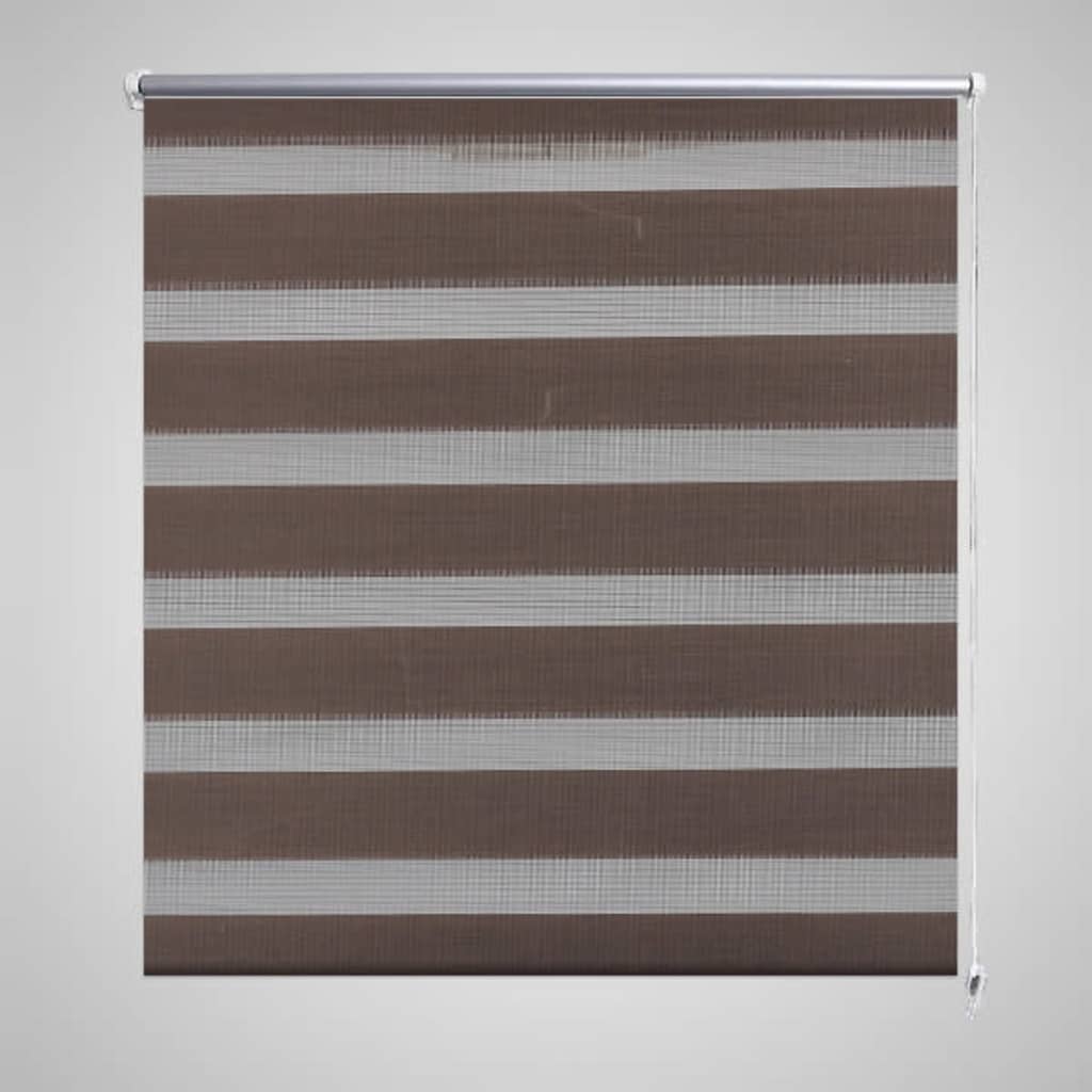 Zebra rullakaihdin 140 x 175 cm kahvinruskea - Sisustajankoti.fi
