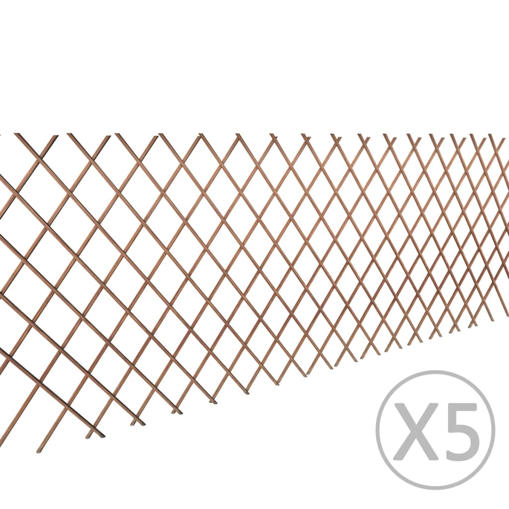 Pajusäleikköaita 5 kpl 180x90 cm - Sisustajankoti.fi