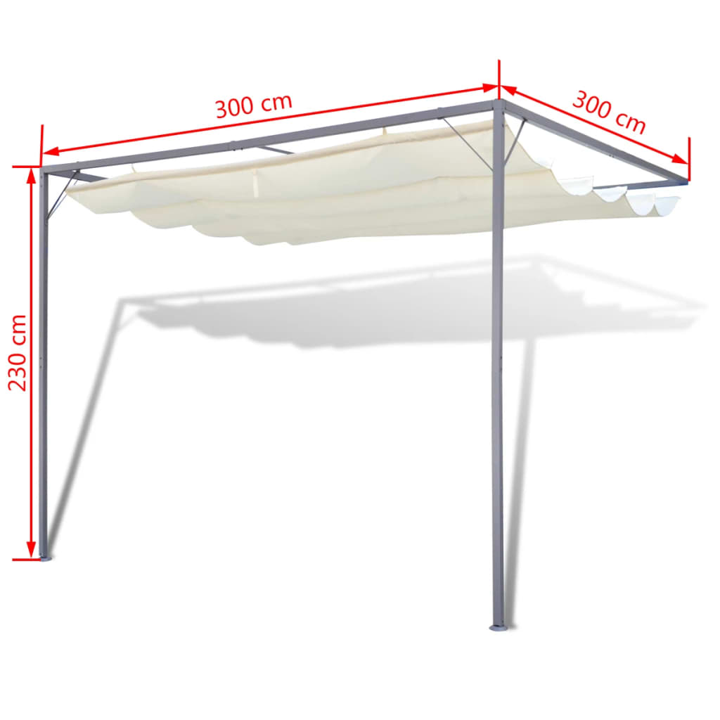 Puutarhan terassimarkiisi/aurinkosuoja/huvimaja - Sisustajankoti.fi