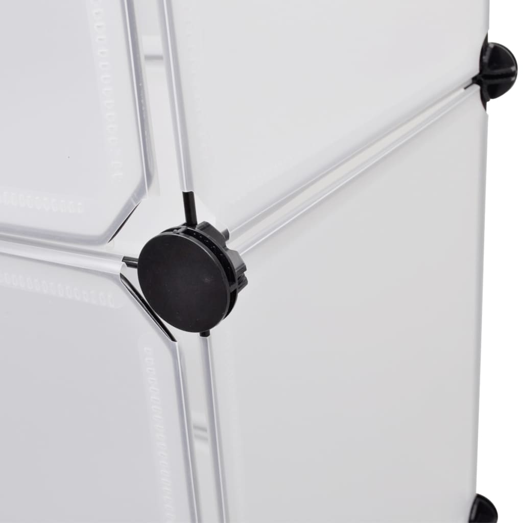 Moduulikaappi 9 lokeroa 37x115x150 cm valkoinen - Sisustajankoti.fi