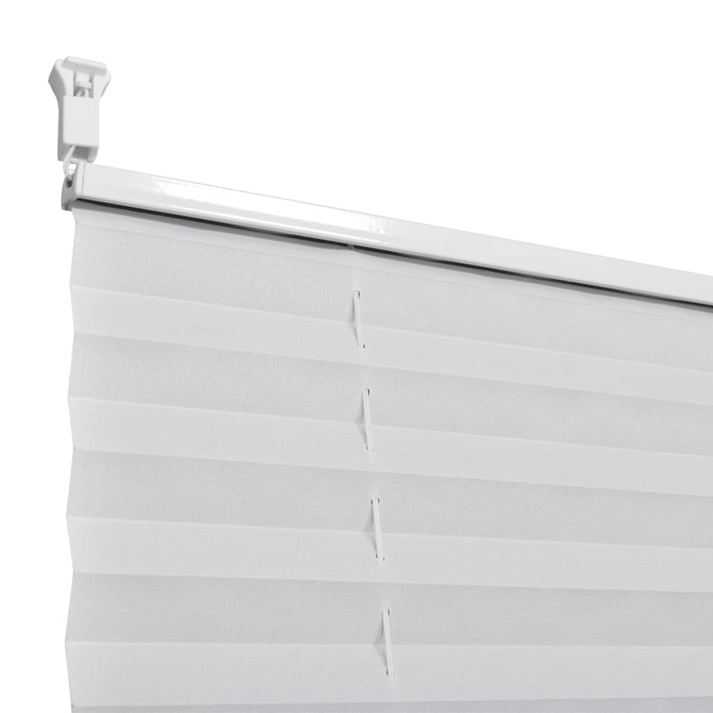 Plisse Kaihdin 90x100cm Valkoinen Laskosverhot - Sisustajankoti.fi