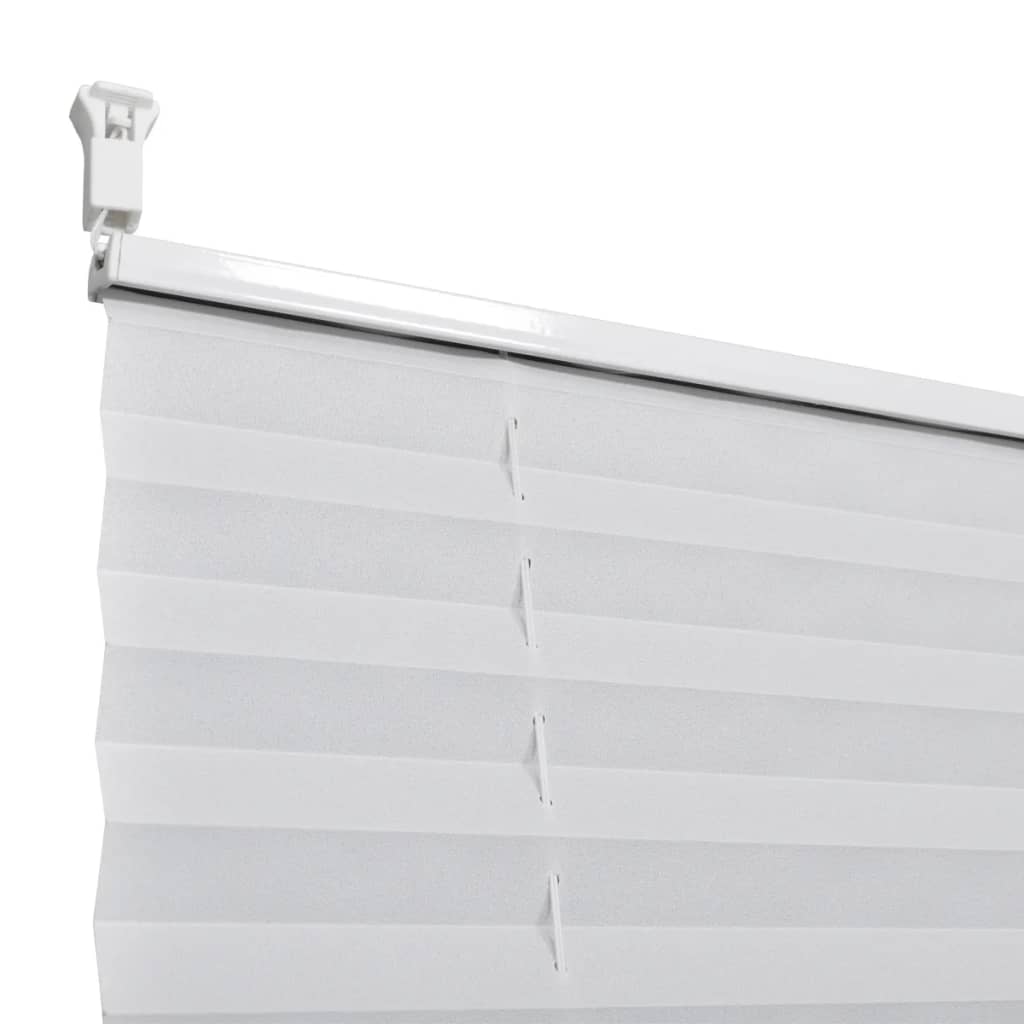 Plisse Kaihdin 100x200cm Valkoinen Laskosverhot - Sisustajankoti.fi