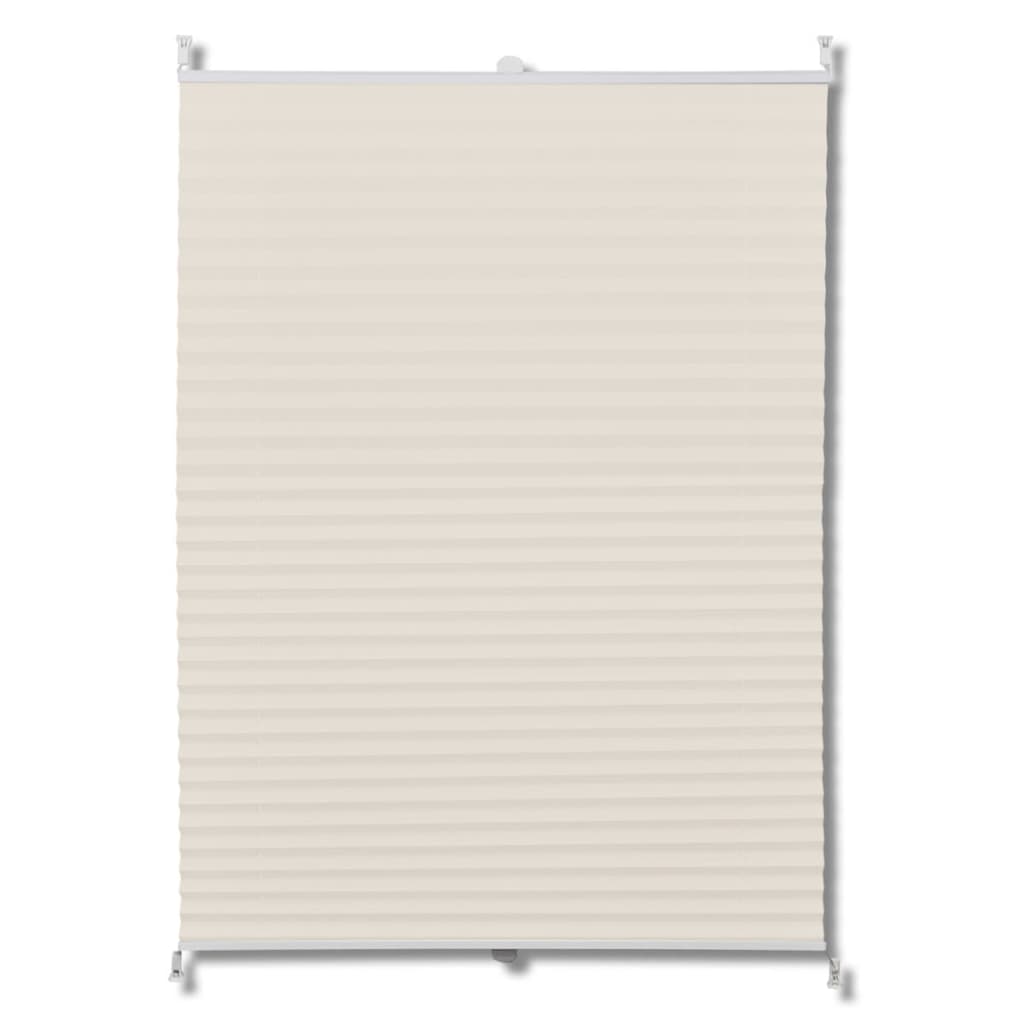 Plisse Kaihdin 80x100cm Kermanvärinen - Sisustajankoti.fi