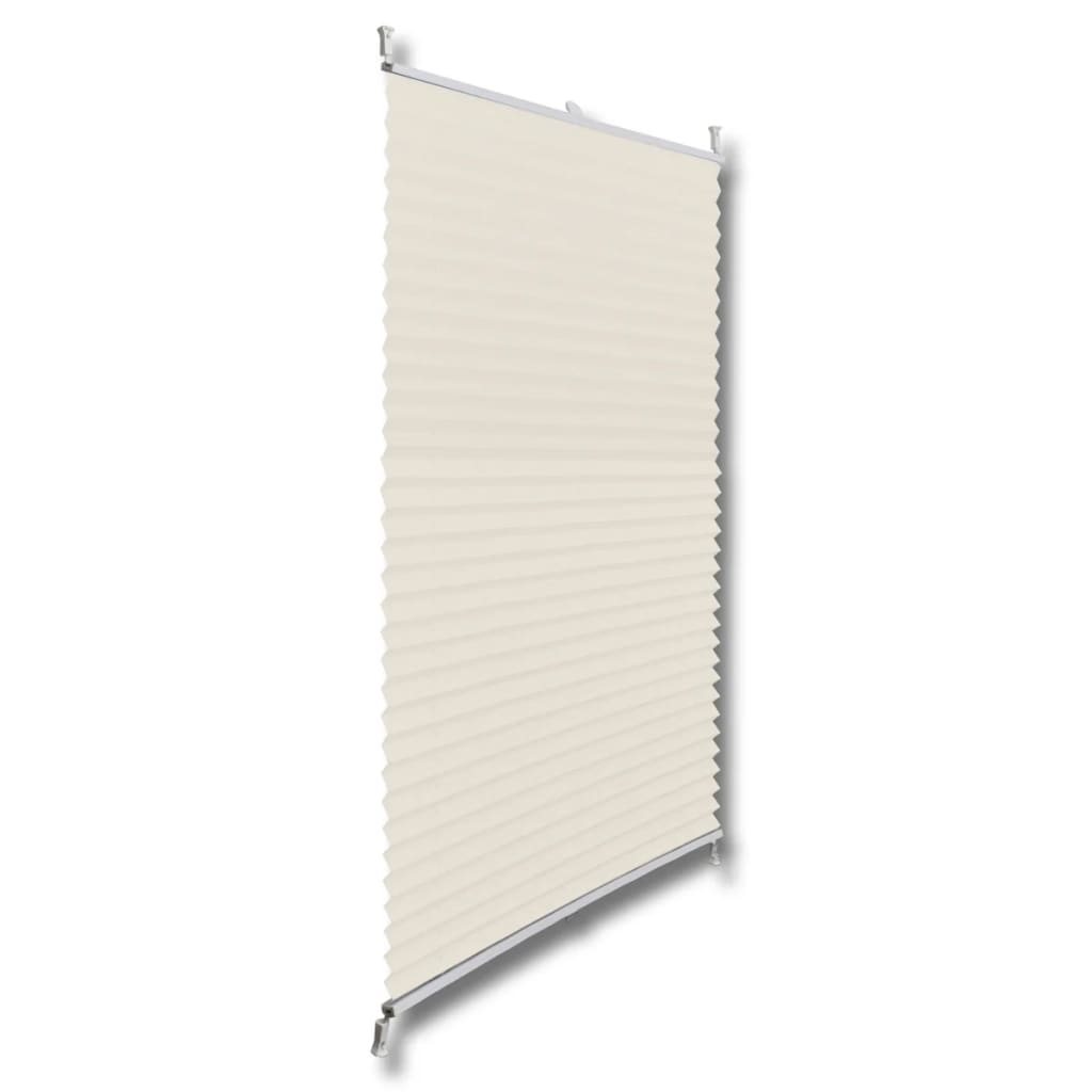 Plisse Kaihdin 80x100cm Kermanvärinen - Sisustajankoti.fi