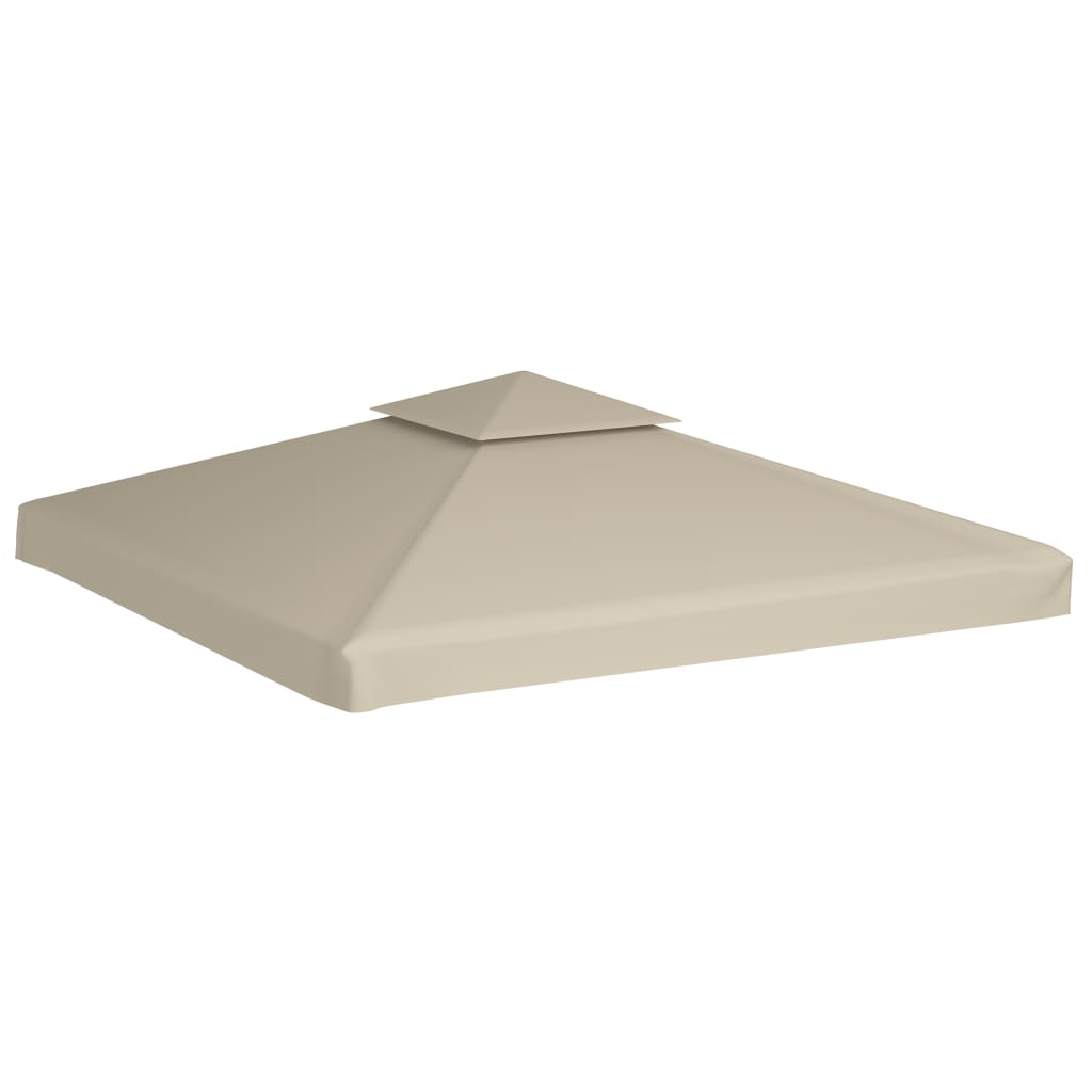 Huvimajan vaihtokatto 310 g/m² Beige 3 x 3 m - Sisustajankoti.fi