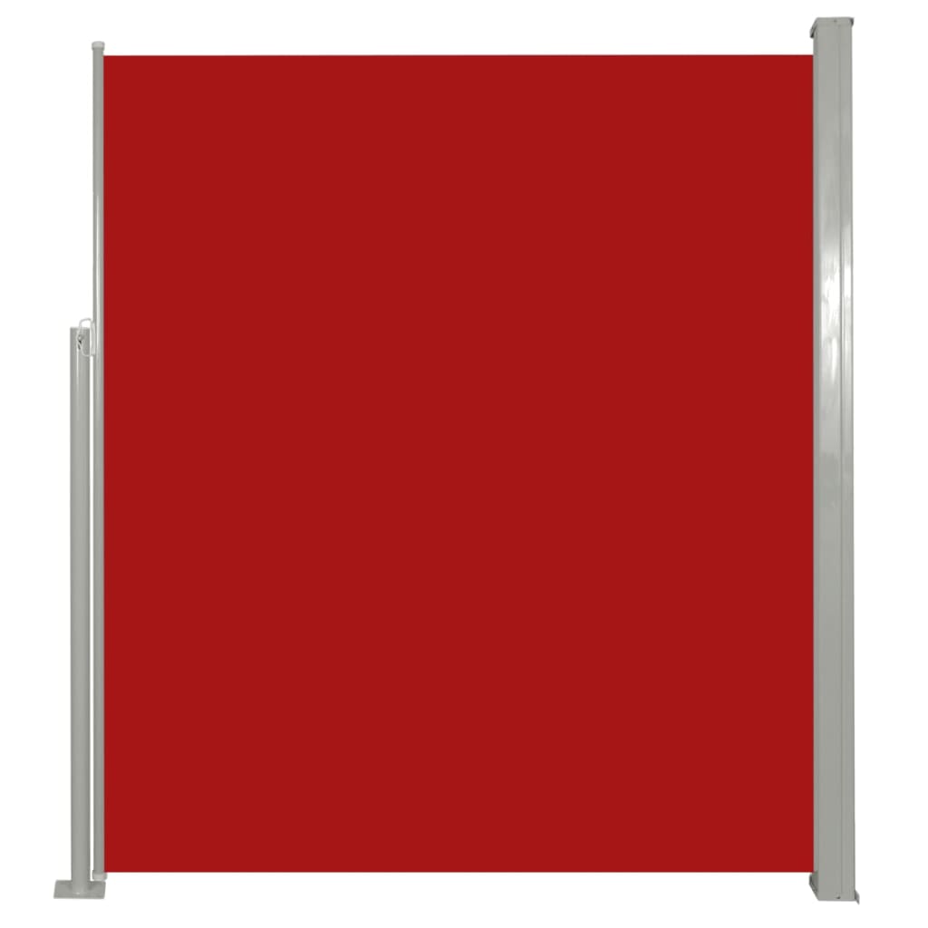 Sivumarkiisi terassille 180 x 300 cm punainen - Sisustajankoti.fi