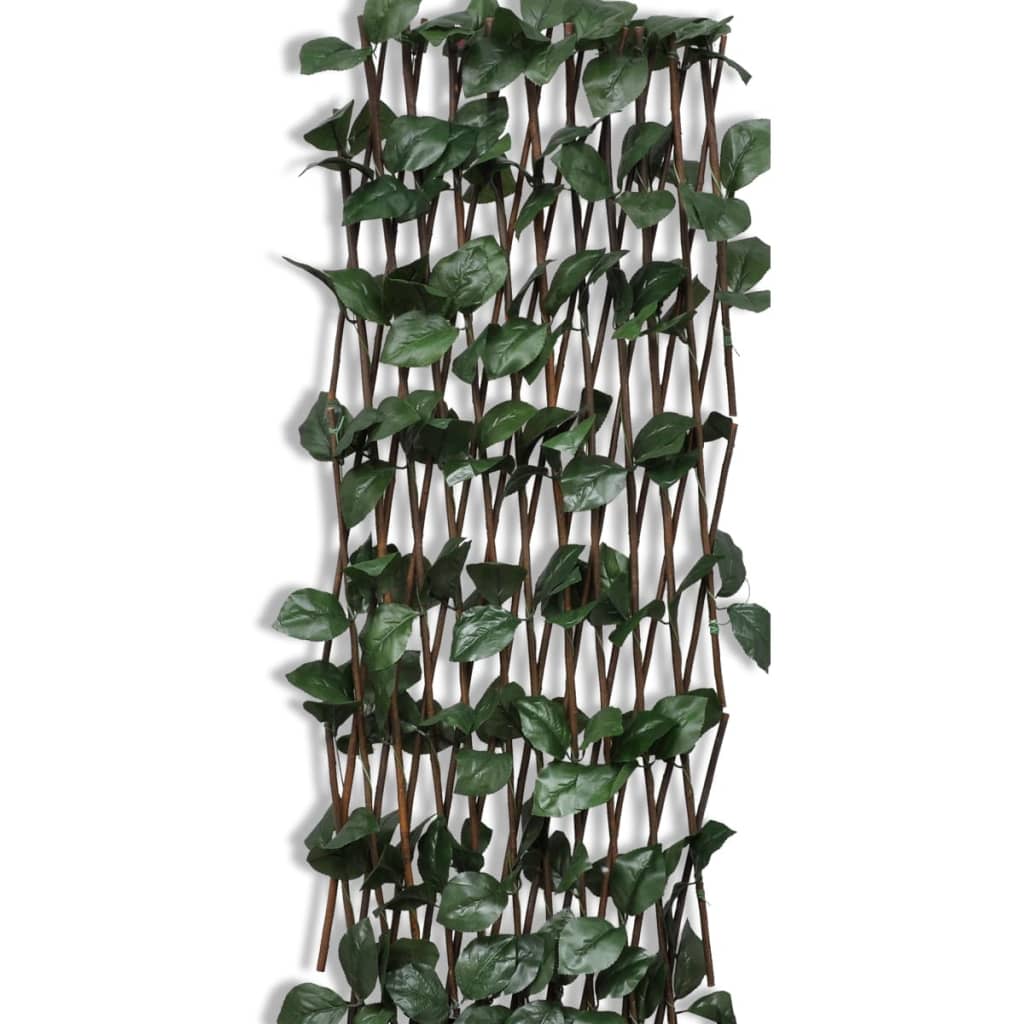 Pajusäleikköaita 5 kpl tekolehdillä 180x90 cm - Sisustajankoti.fi