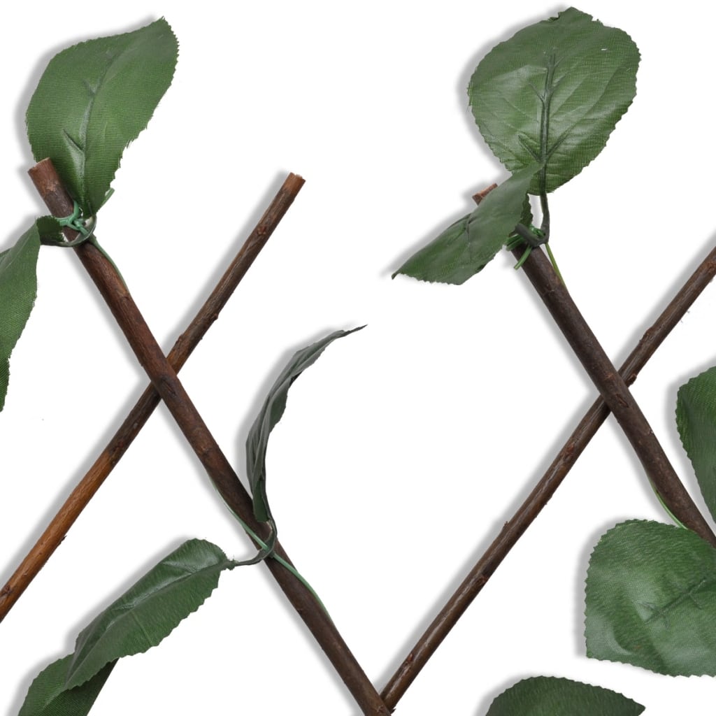 Pajusäleikköaita 5 kpl tekolehdillä 180x90 cm - Sisustajankoti.fi