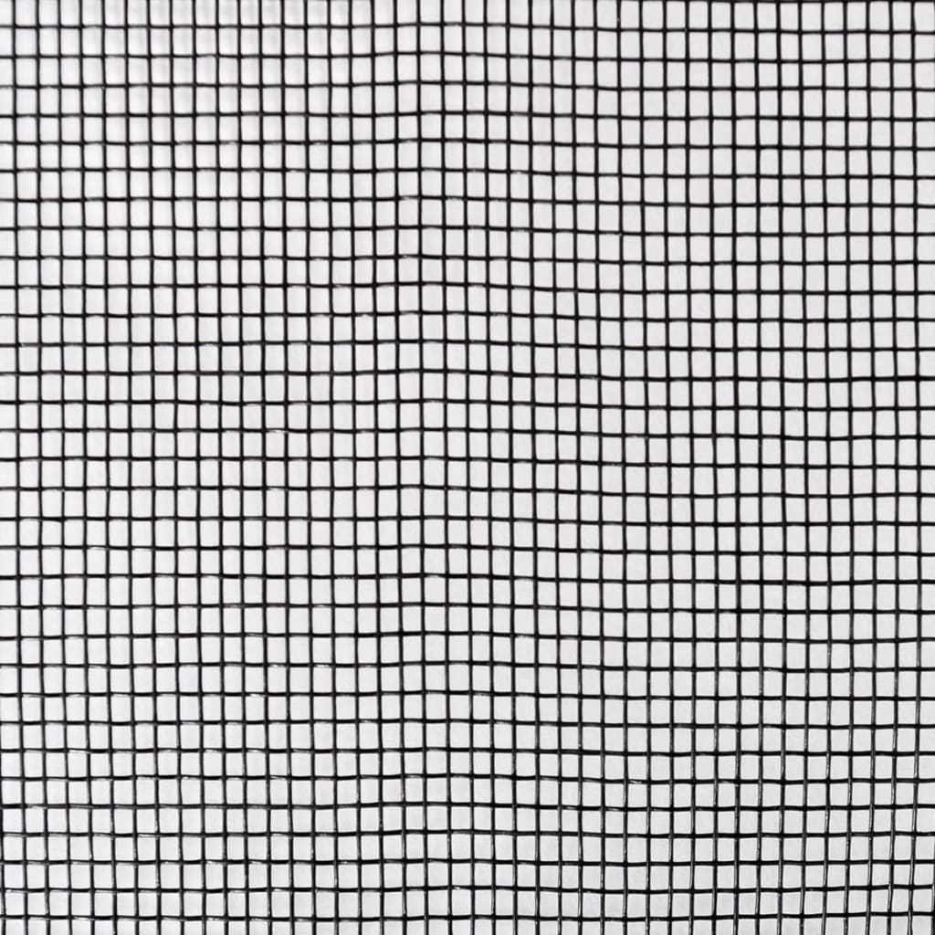 Verkkosuoja lasikuitu 100x1000 cm musta - Sisustajankoti.fi