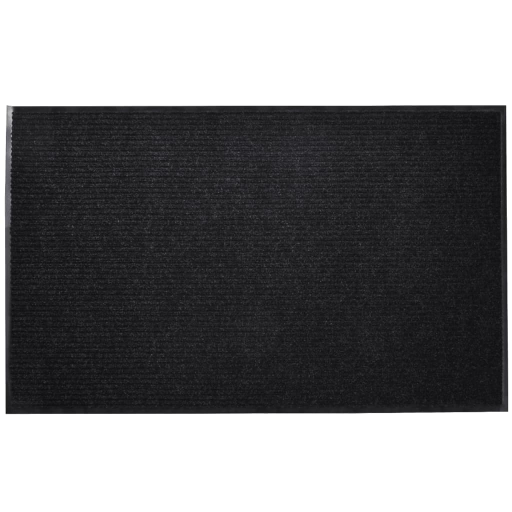 Musta PVC Ovimatto 90 x 120 cm - Sisustajankoti.fi