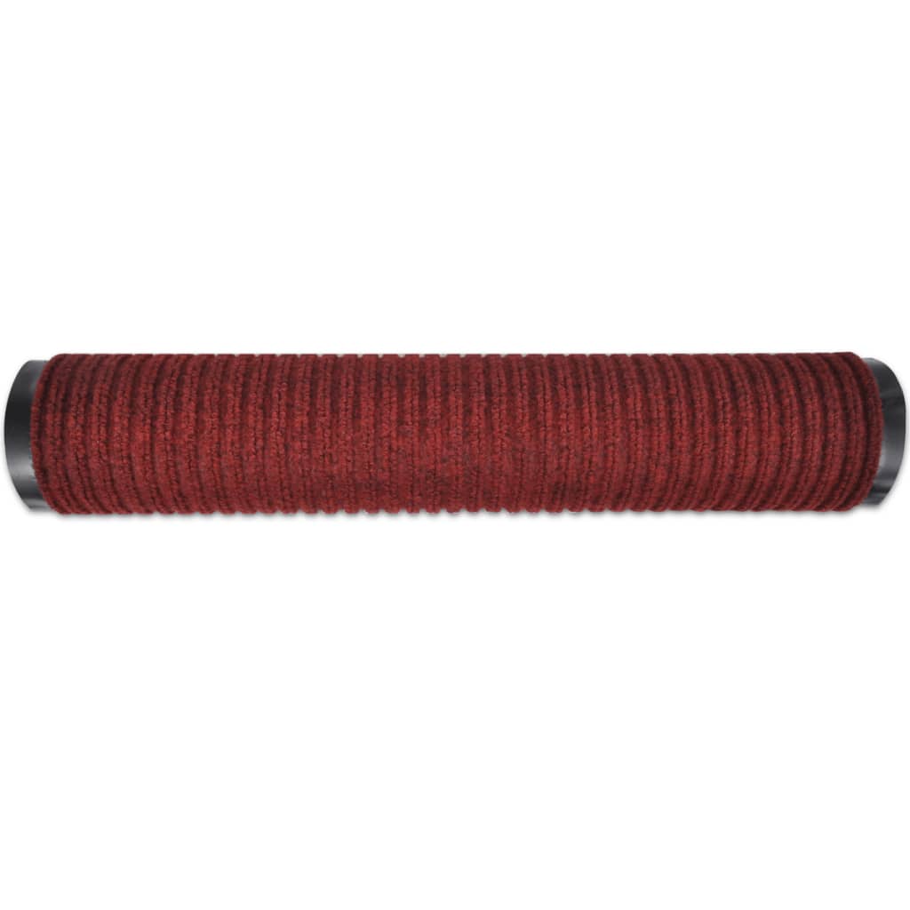 Punainen PVC Ovimatto 90 x 120 cm - Sisustajankoti.fi