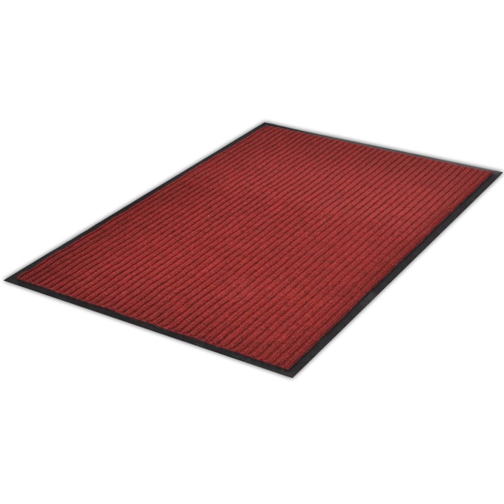 Punainen PVC Ovimatto 120 x 180 cm - Sisustajankoti.fi
