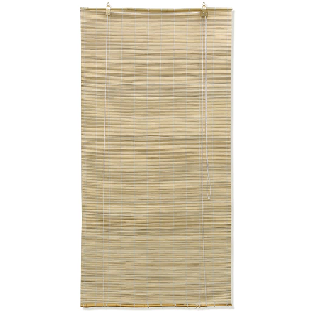 Luonnolliset bambu rullaverhot 140 x 160 cm - Sisustajankoti.fi