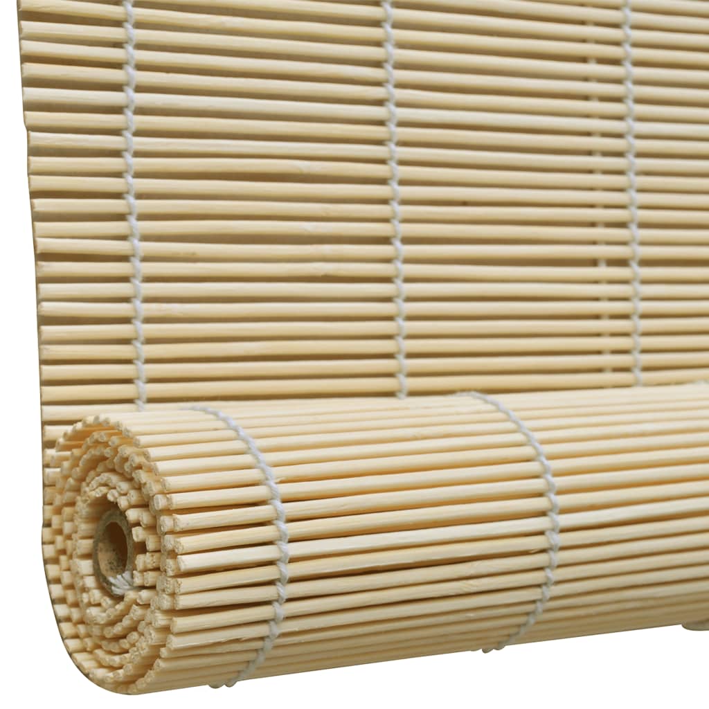 Luonnolliset bambu rullaverhot 140 x 160 cm - Sisustajankoti.fi