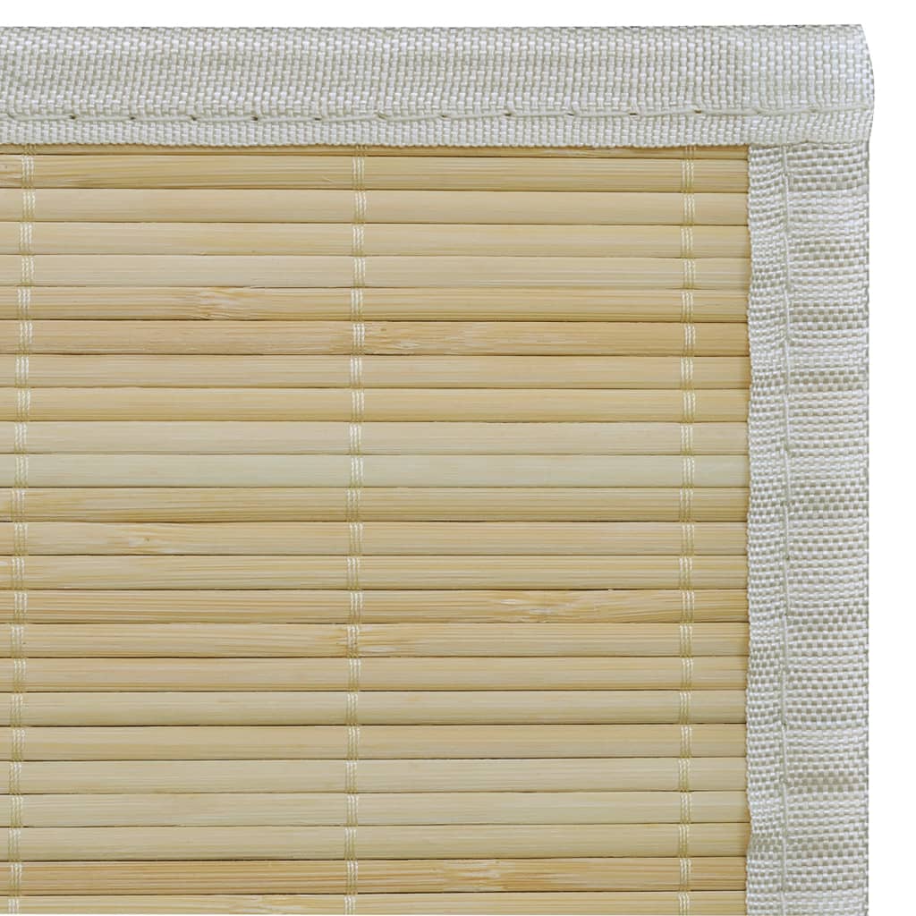 Luonnollinen Suorakaide Bambumatto 150 x 200 cm - Sisustajankoti.fi
