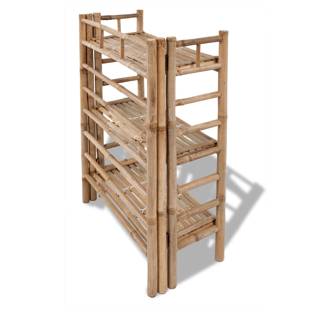 3-kerroksinen Bambu Kukkateline - Sisustajankoti.fi
