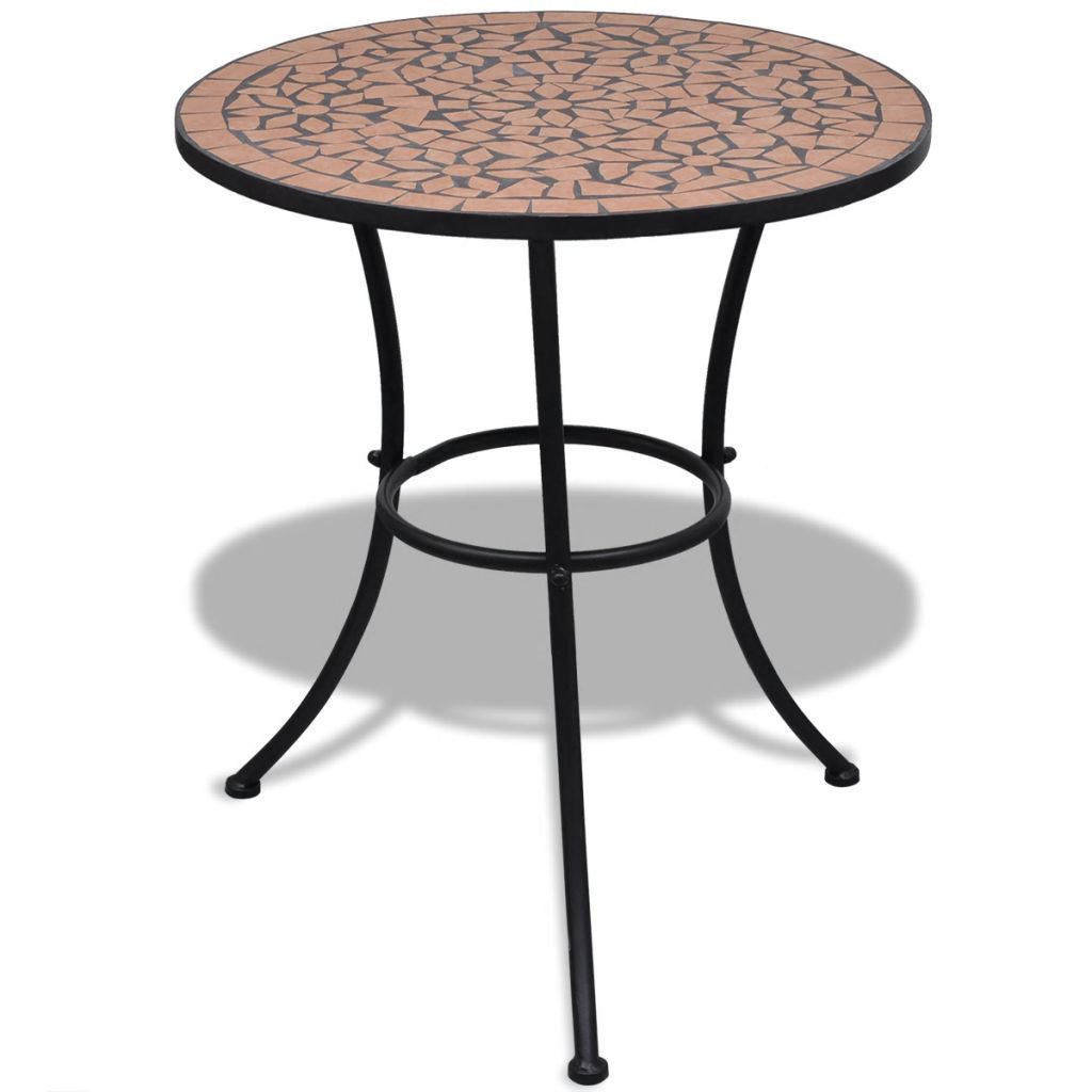 Bistropöytä terrakotta 60 cm mosaiikki - Sisustajankoti.fi