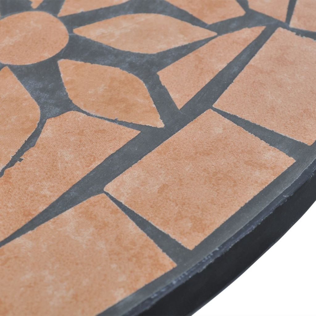 Bistropöytä terrakotta 60 cm mosaiikki - Sisustajankoti.fi