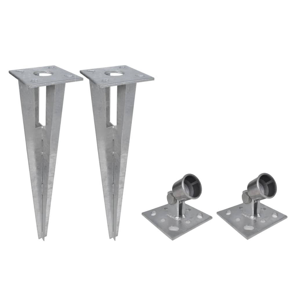 Verkkoaita tolpilla piikeillä galvanoitu teräs 15x1,5 m - Sisustajankoti.fi