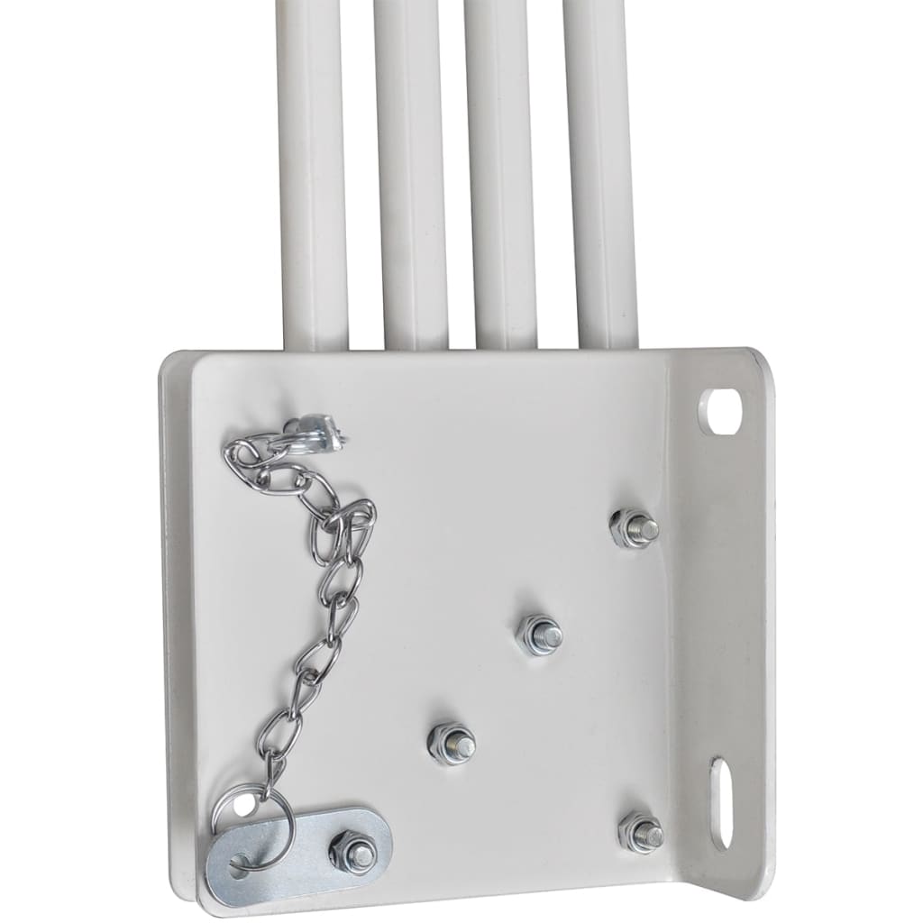 Kokoontaittuva parvekkeen sivumarkiisi kerma 210x210 cm - Sisustajankoti.fi