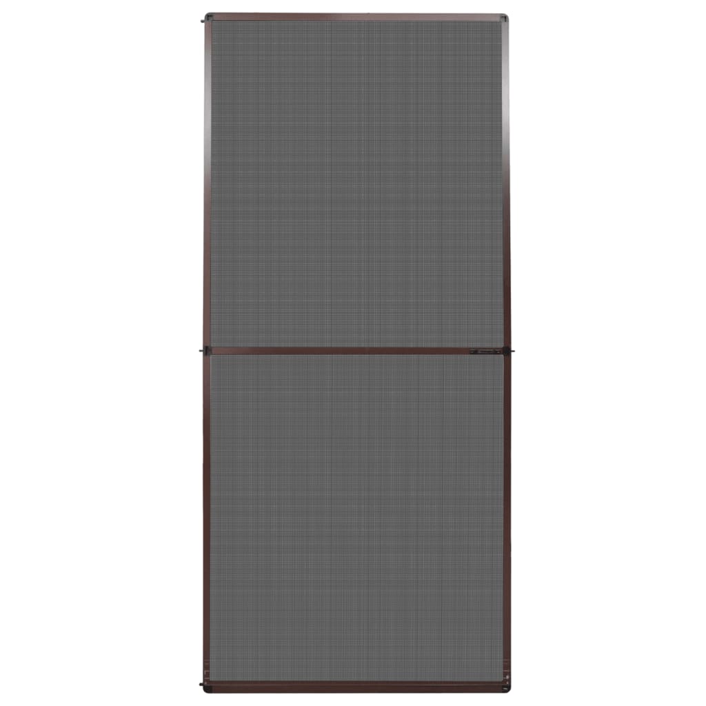 Saranoitu ruskea hyönteisverkko oviin 100 x 215 cm - Sisustajankoti.fi