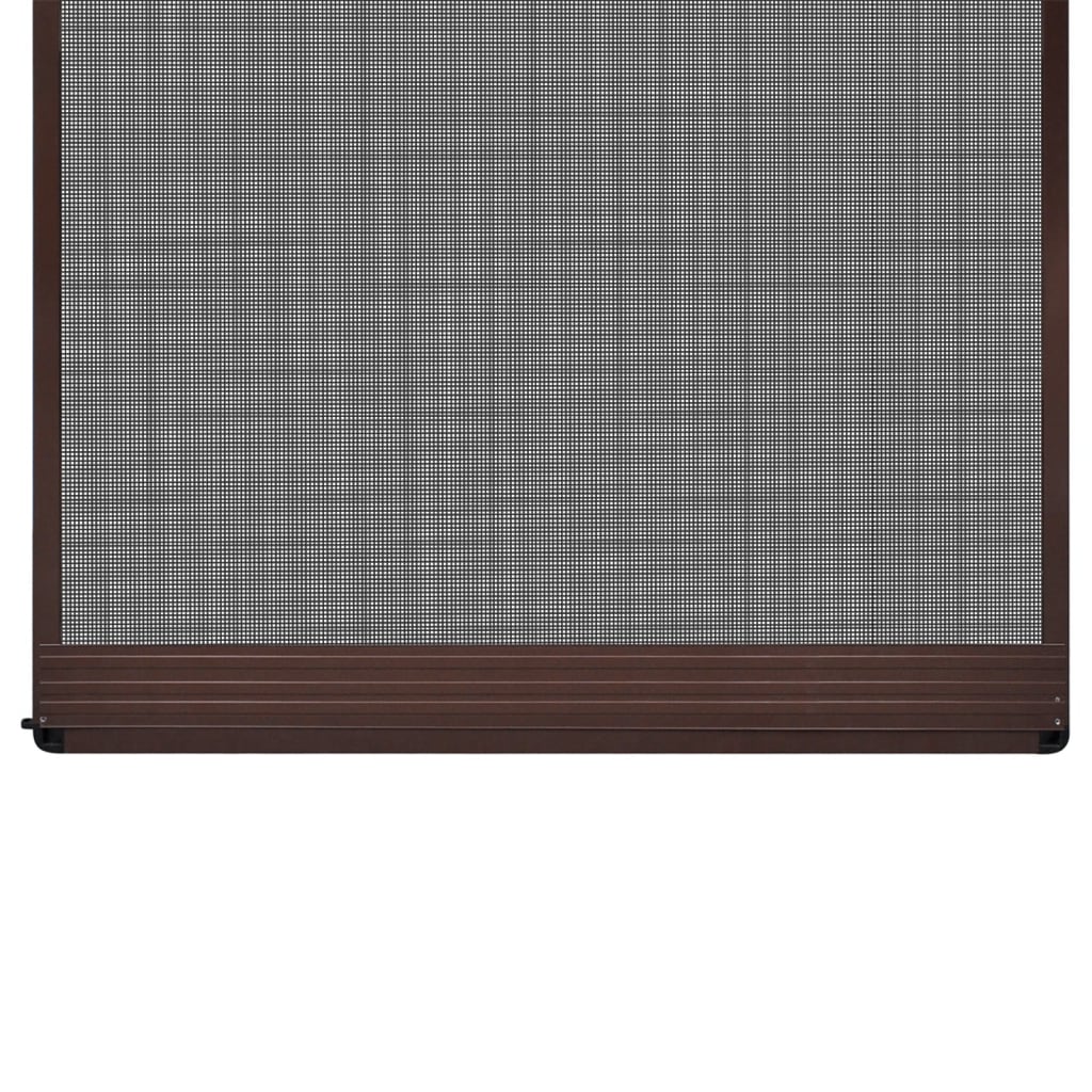 Saranoitu ruskea hyönteisverkko oviin 100 x 215 cm - Sisustajankoti.fi