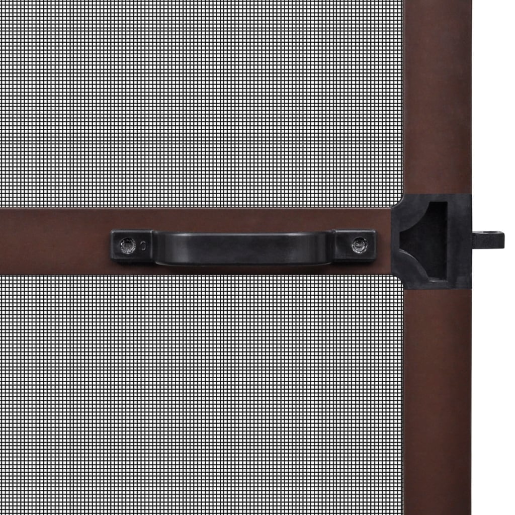 Saranoitu ruskea hyönteisverkko oviin 100 x 215 cm - Sisustajankoti.fi