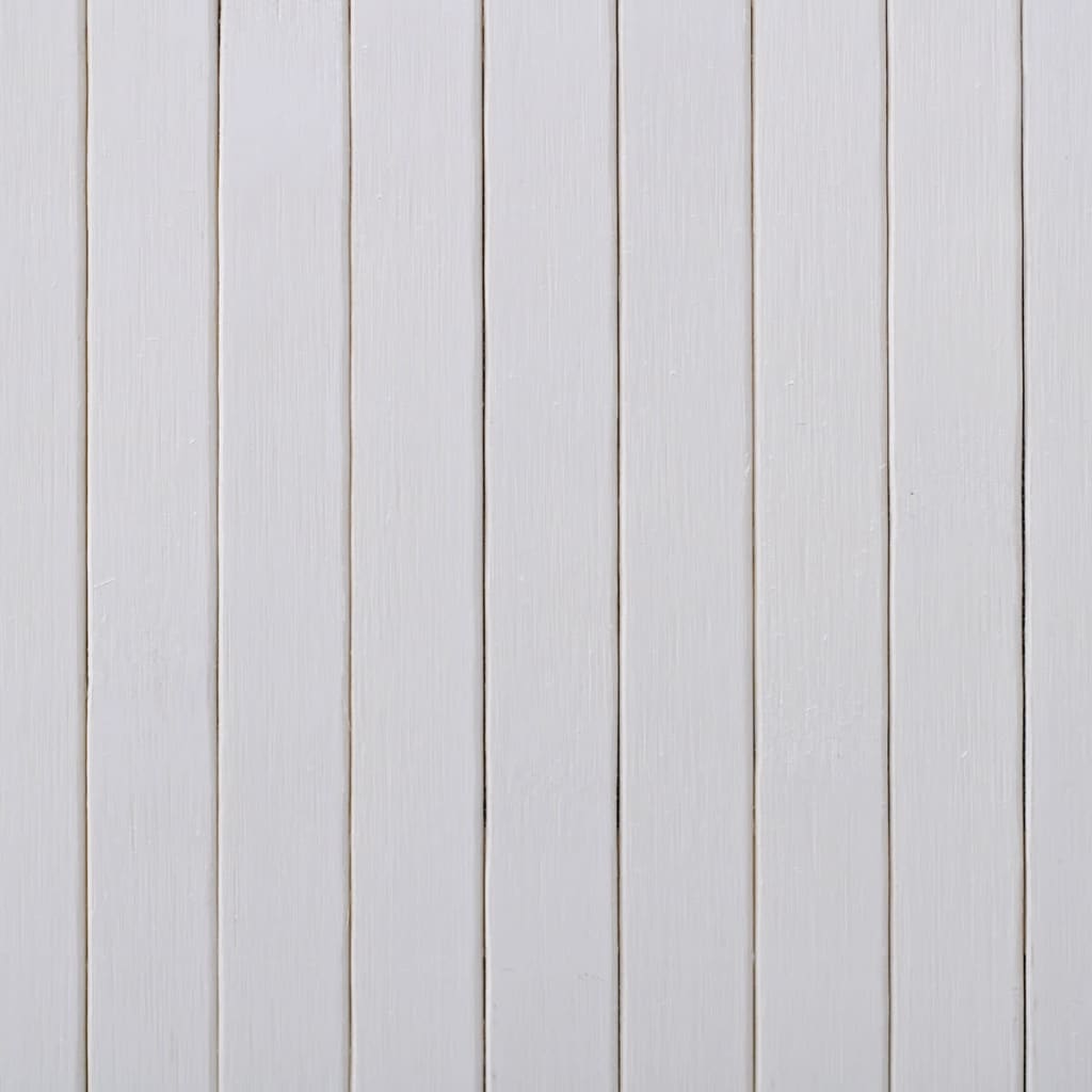 Tilanjakaja bambu 250x165 cm valkoinen - Sisustajankoti.fi