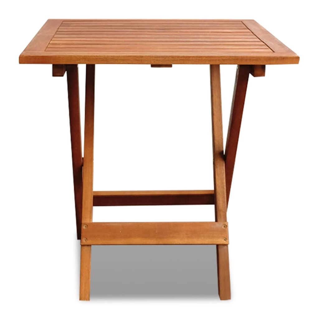 Bistropöytä 46x46x47 cm täysi akaasiapuu - Sisustajankoti.fi