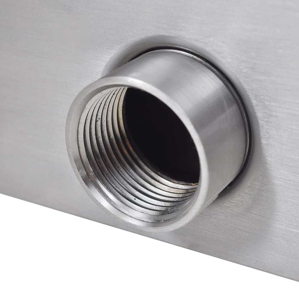 Suorakulmainen vesiputous suihkulähde ruostumaton teräs 150 cm - Sisustajankoti.fi