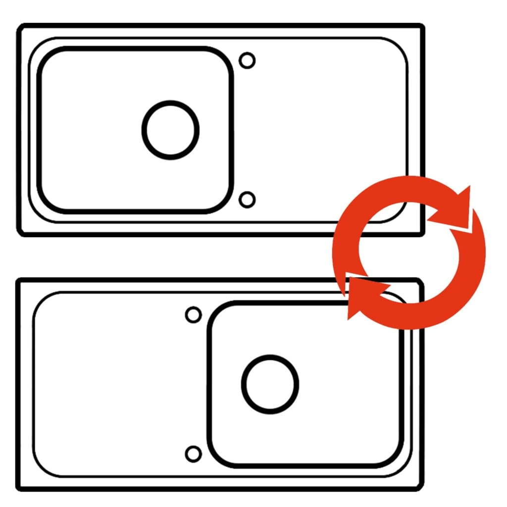 Komposiitti Keittiön Pesuallas Viemärillä Käännettävä Harmaa - Sisustajankoti.fi