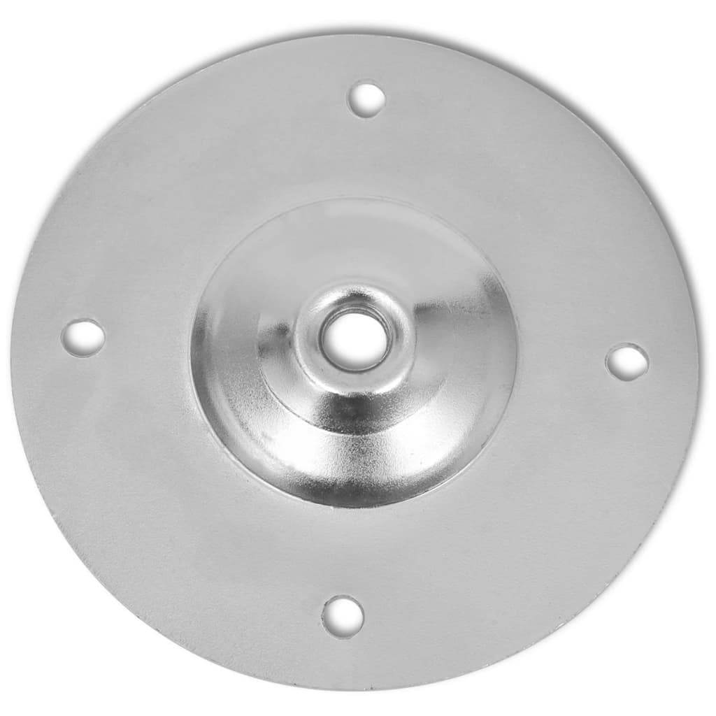 4 Teleskooppista Pöydän Jalkaa Kromi 710 mm-1100 mm - Sisustajankoti.fi