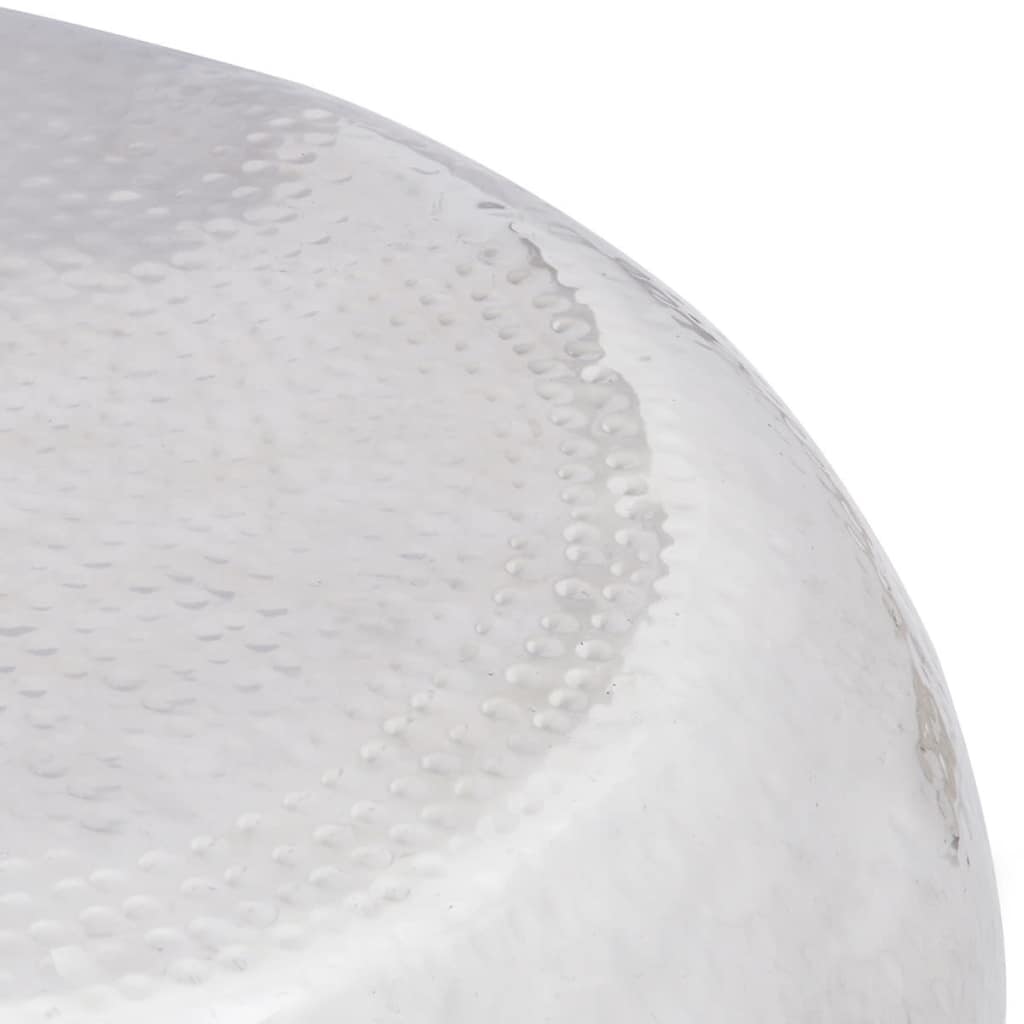 Vasaroitu alumiininen sohvapöytä Hopea - Sisustajankoti.fi