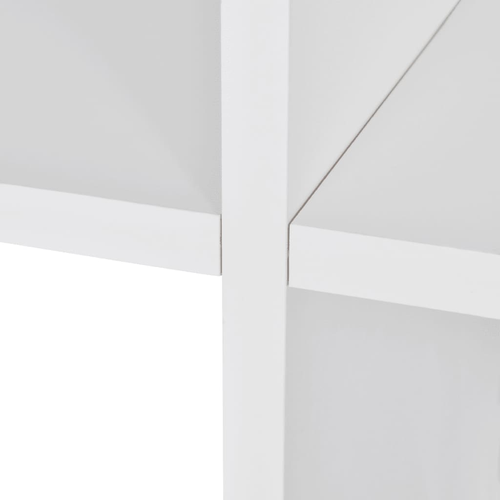 Porraskirjahylly 142 cm valkoinen - Sisustajankoti.fi