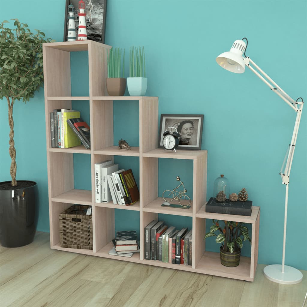 Porraskirjahylly 142 cm tammi - Sisustajankoti.fi