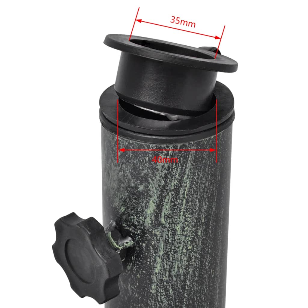 Päivänvarjon Alusta Valurauta 12 kg 48 cm - Sisustajankoti.fi