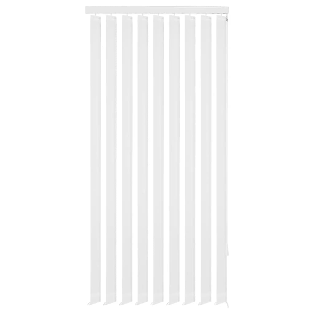 Pystykaihtimet Valkoinen Kangas 120x250 cm - Sisustajankoti.fi