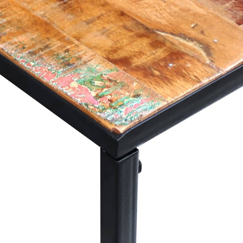 Sivupöytä kierrätetty massiivipuu 110x35x76 cm - Sisustajankoti.fi
