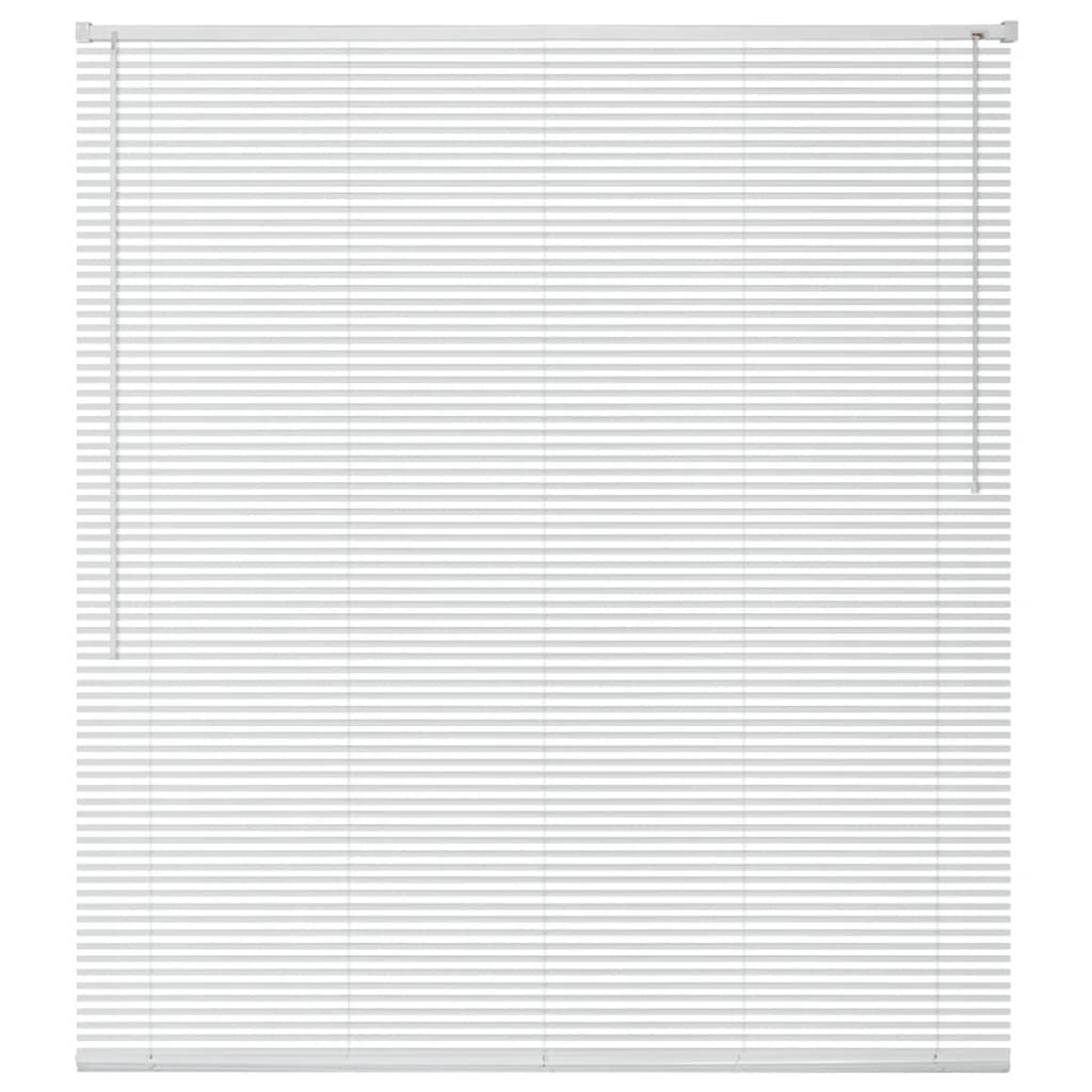 Sälekaihtimet Alumiini 80x160 cm Valkoinen - Sisustajankoti.fi