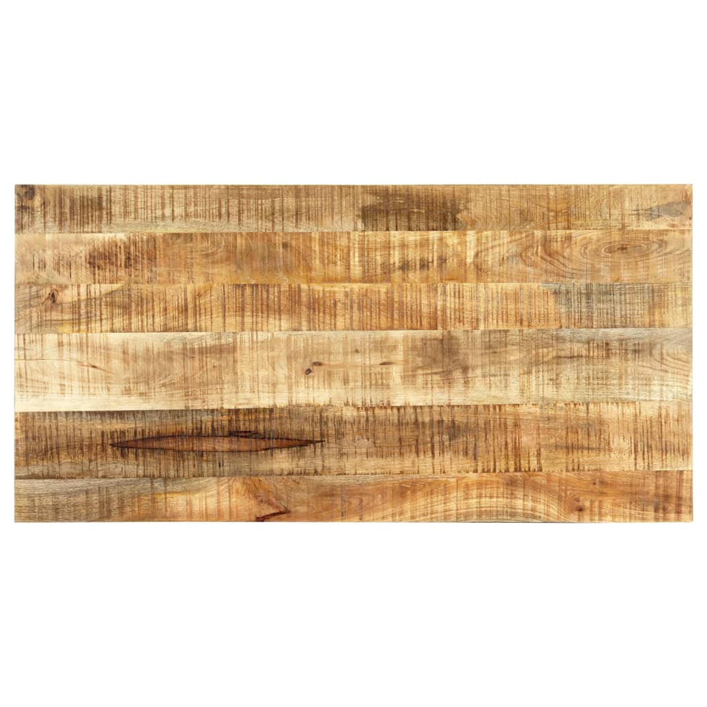 Ruokapöytä 120x60x75 cm karkea mangopuu - Sisustajankoti.fi