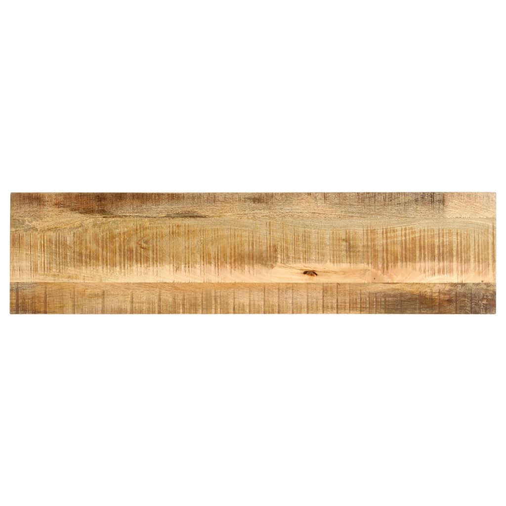 Konsolipöytä 140x35x76 cm täysi karkea mangopuu - Sisustajankoti.fi