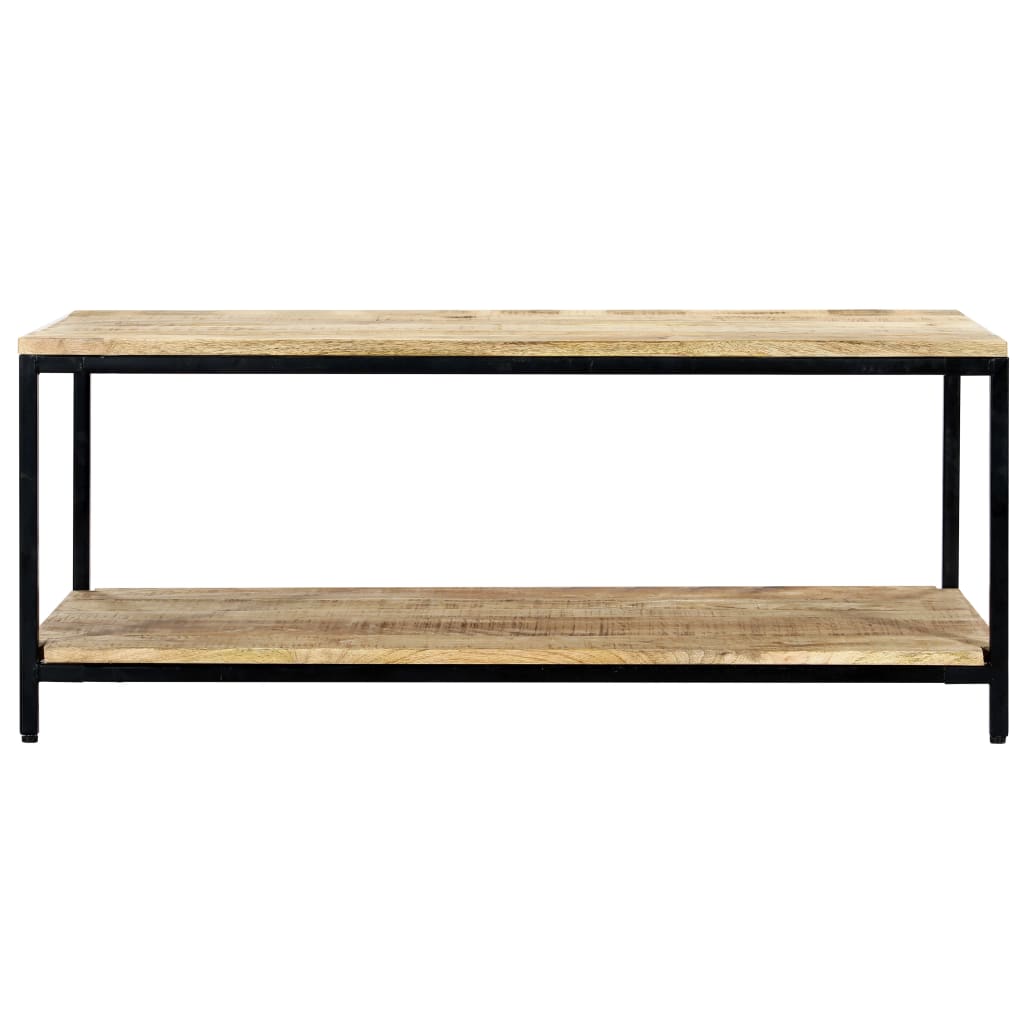 Sohvapöytä 110x60x45 cm täysi mangopuu - Sisustajankoti.fi