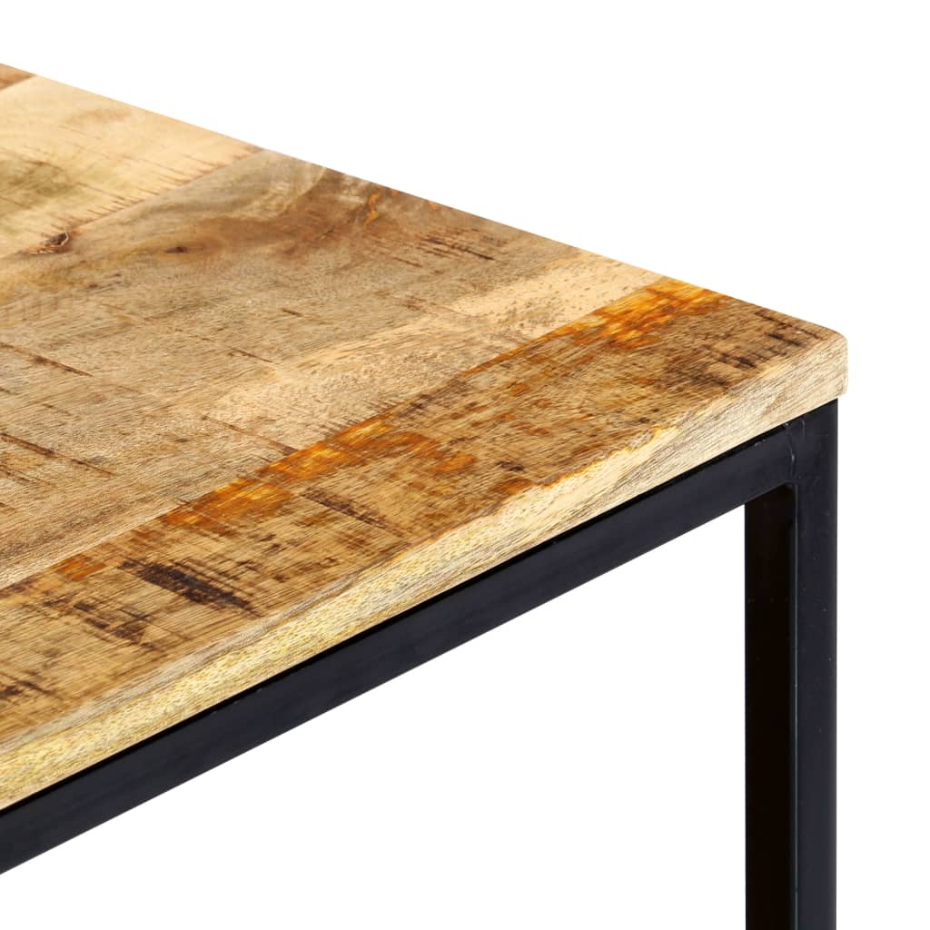 Sohvapöytä 110x60x45 cm täysi mangopuu - Sisustajankoti.fi
